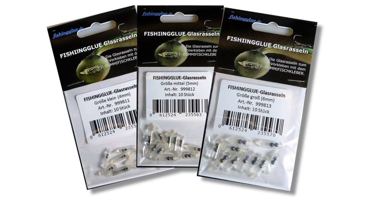 FISHINGGLUE GLASS RATTLES FISHINGGLUE GLASS RATTLES